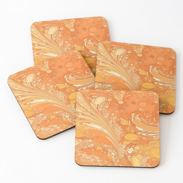 Item preview, Orange Marble Lava designed and sold by Foxclothier.
