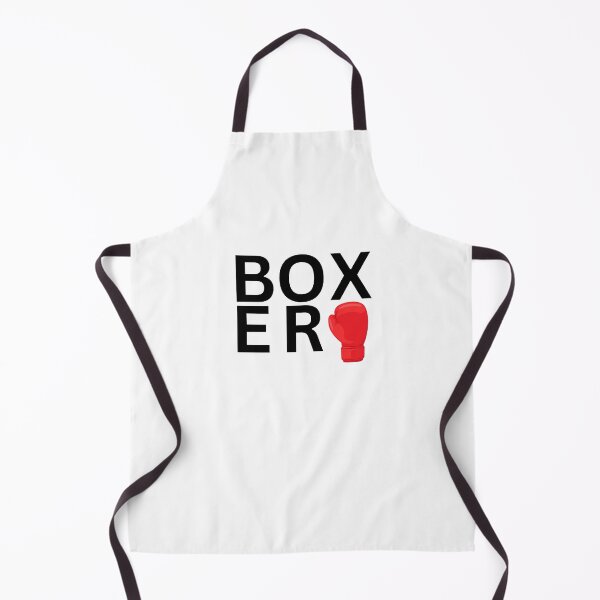 Item preview, Boxer with Black Letters and Red Glove designed and sold by podguy.