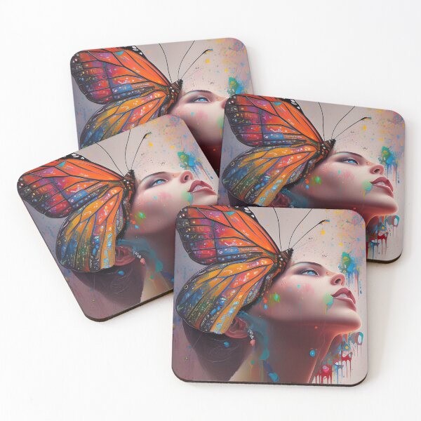 Item preview, Butterfly Dream: Woman in the Painted Wing Cascade designed and sold by Hayden Lane.