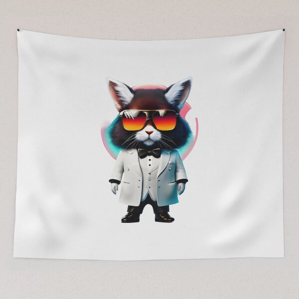 Item preview, Cat Businessman A3 designed and sold by WalaceCamargo.
