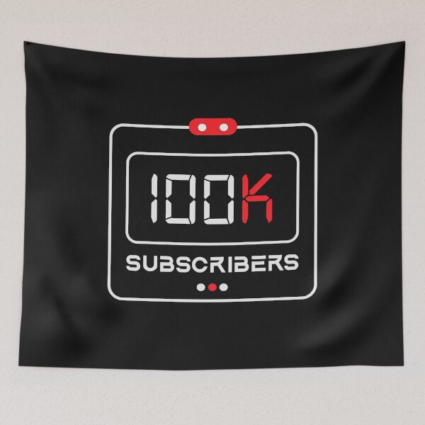 Item preview, 100k Subscribers designed and sold by Limerich.