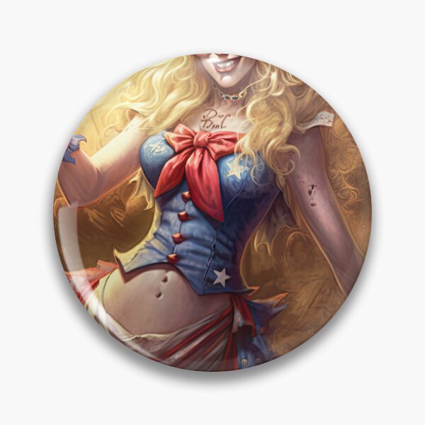 Item preview, Zombie Aunt Samantha Wants You #11B Patriotic Undead designed and sold by Ghastly Wicked Creations Studio.