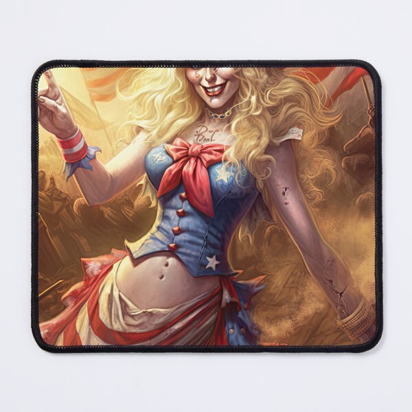 Item preview, Zombie Aunt Samantha Wants You #11B Patriotic Undead designed and sold by Ghastly Wicked Creations Studio.