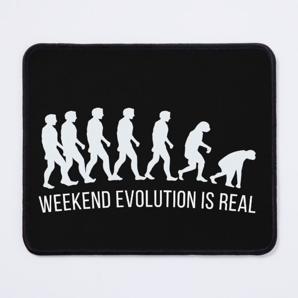 Item preview, Funny Professional Human Weekend Evolution designed and sold by TheBeesForYou.