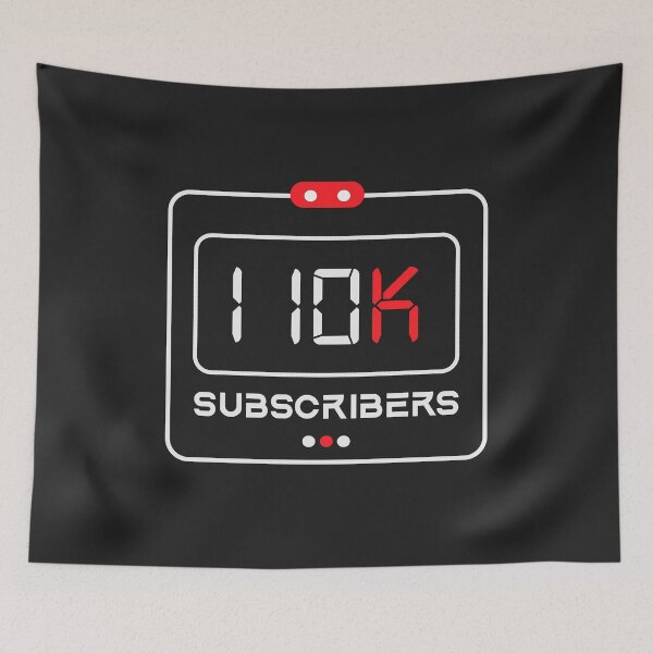 Item preview, 110k Subscribers designed and sold by Limerich.