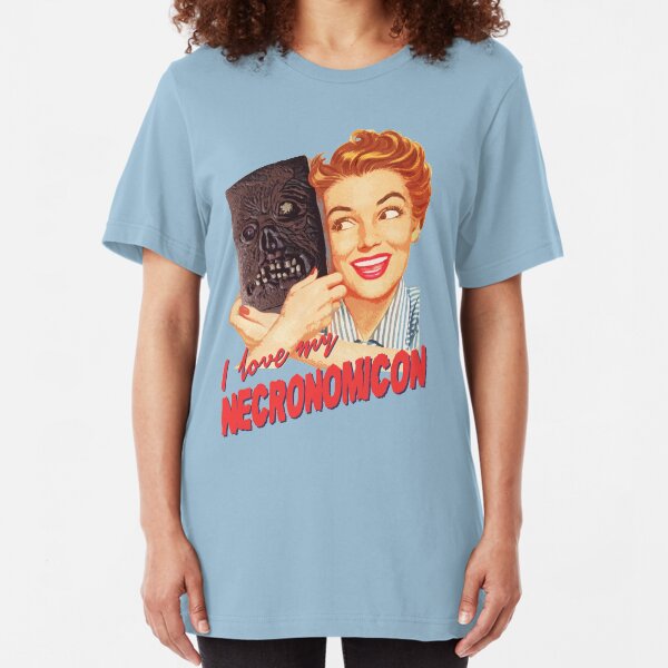 I love my Necronomicon Slim Fit T-Shirt