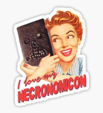 I love my Necronomicon Sticker