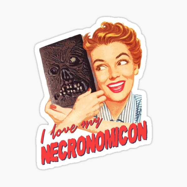 I love my Necronomicon Sticker