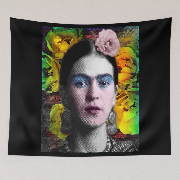Artikelvorschau, Frida und Rosen entworfen und verkauft von Jorge Santiago Jiménez.