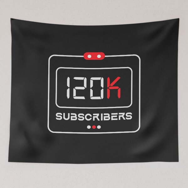 Item preview, 120k Subscribers designed and sold by Limerich.