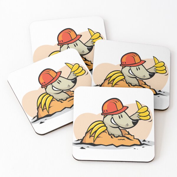 Item preview, Mole Cartoon character for children's  2 designed and sold by PaulineOlson.