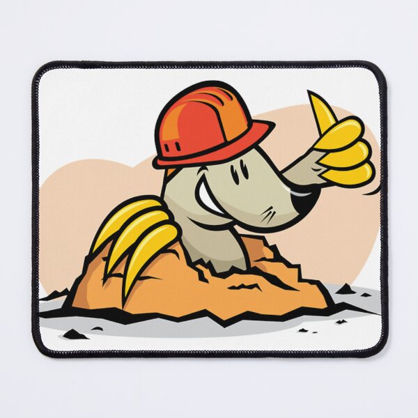 Item preview, Mole Cartoon character for children's 2 designed and sold by PaulineOlson.