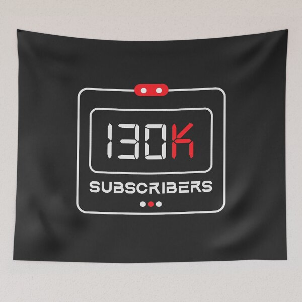 Item preview, 130k Subscribers designed and sold by Limerich.