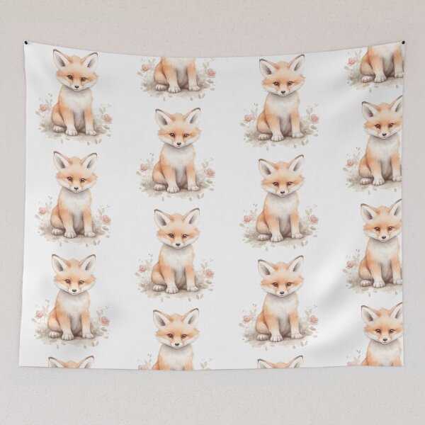 Item preview, Cute Baby Fox designed and sold by CraftingImpulse.