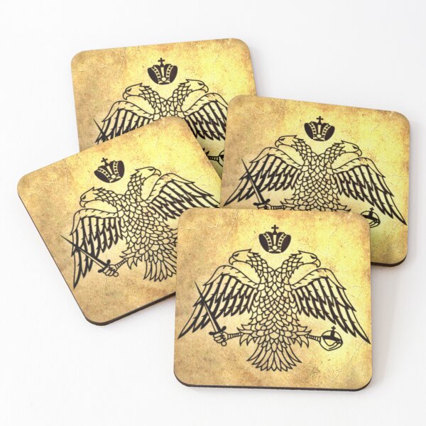 Item preview, Orthodox Empire Symbol - Two-Headed Eagle - Church and State - Vintage Illustration designed and sold by SeraphimDesigns.