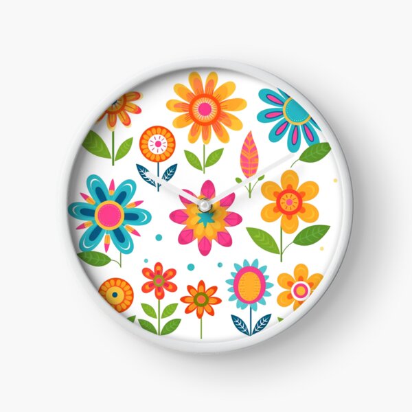 Item preview, A Retro Vintage Mod Flowers Design designed and sold by GoodOldVintage.