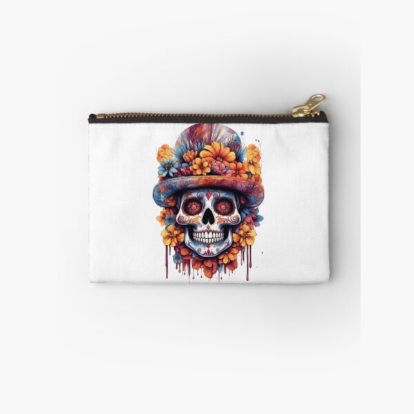 Item preview, Skull with Roses and Mexican Style Hat designed and sold by EBESIGN.