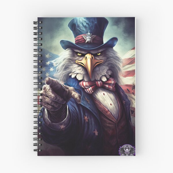 Item preview, Eagle Uncle Sam Wants You #1 Patriotic Undead designed and sold by Ghastly Wicked Creations Studio.
