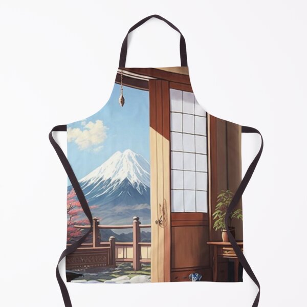 Item preview, Serenity Framed: Fuji's Living Room Vista designed and sold by Era-of-Traveler.