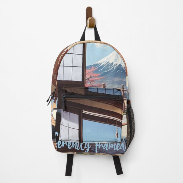Item preview, Serenity Framed: Fuji's Living Room Vista designed and sold by Era-of-Traveler.