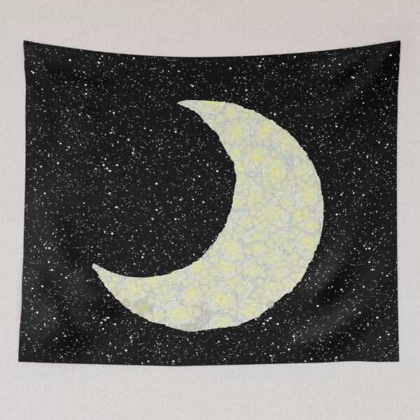 Item preview, Quarter Moon designed and sold by chrisbradbury.