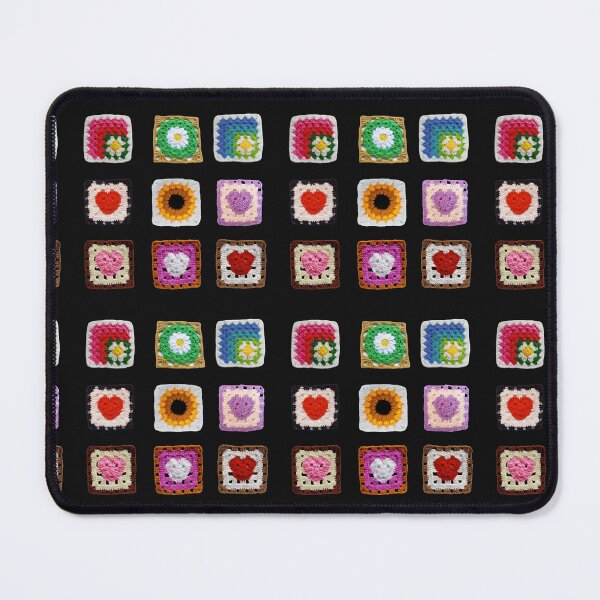 Item preview, Cute crochet granny squares designed and sold by Sasidenidesign.