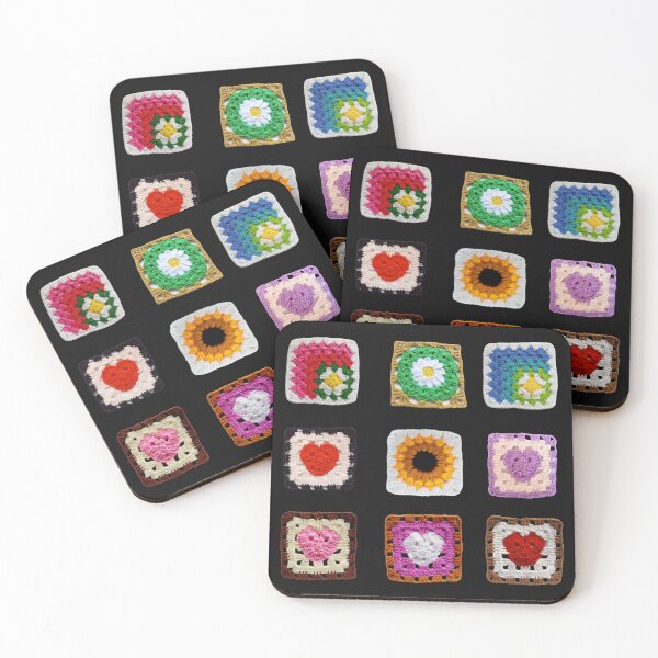 Item preview,  Cute crochet granny squares designed and sold by Sasidenidesign.