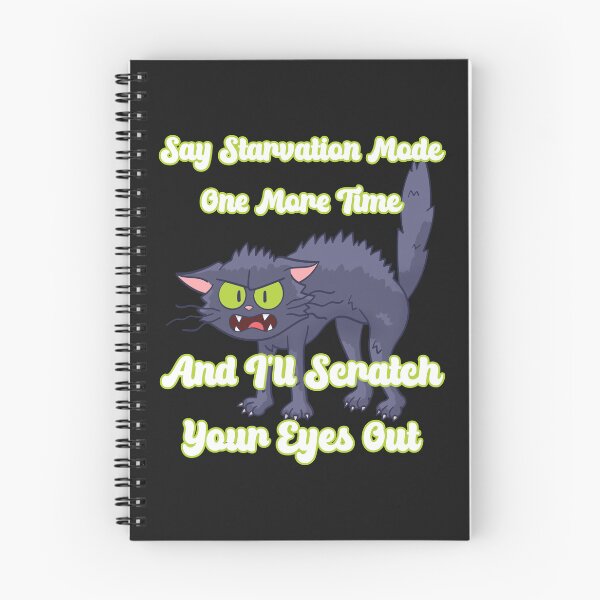 Item preview, Say starvation mode one more time and I'll scratch your eyes out: Humorous alternate day fasting Funny ADF designed and sold by JoyOfHopeStore.