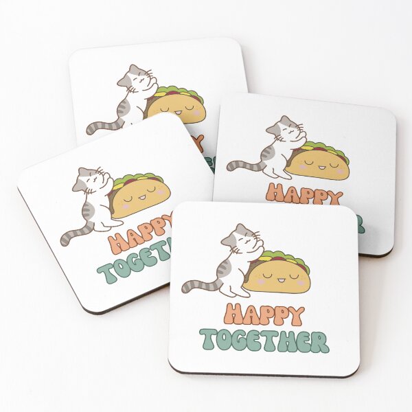 Item preview, Happy Together Taco Cat designed and sold by Wyndemerec.