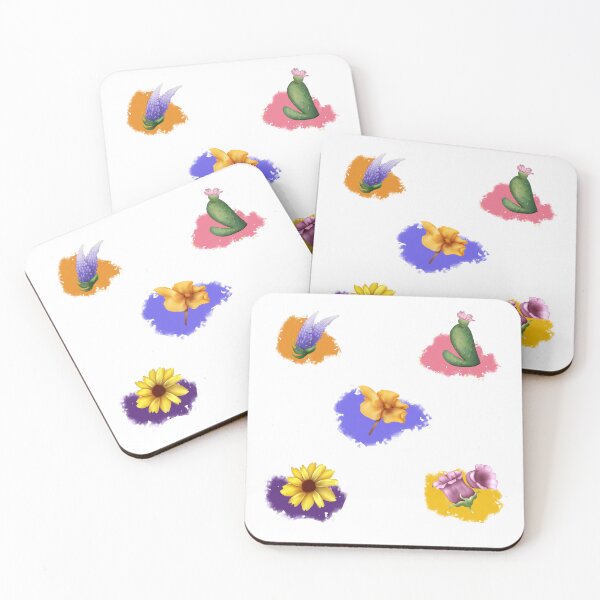 Item preview, Southwestern Flower Repeat Pattern designed and sold by FuselierDoodles.