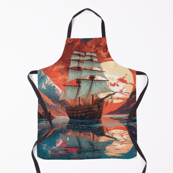 Item preview, Pirate Ship Night designed and sold by duke818.