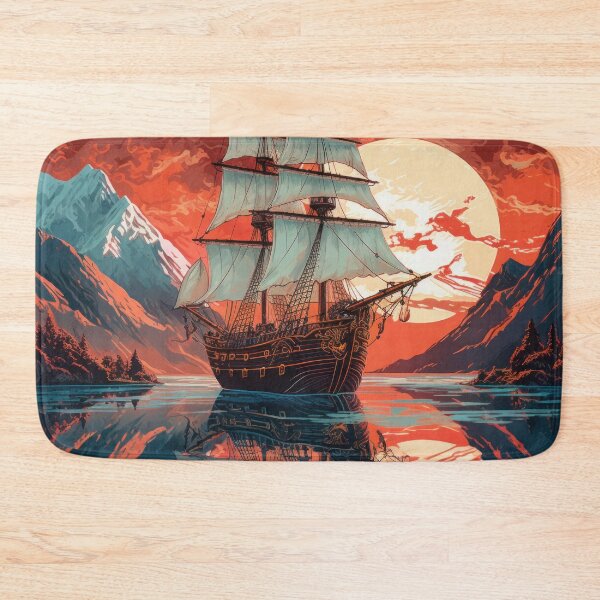 Item preview, Pirate Ship Night designed and sold by duke818.