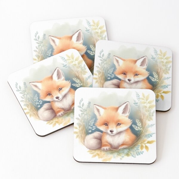 Item preview, Cute Little Baby Fox designed and sold by CraftingImpulse.