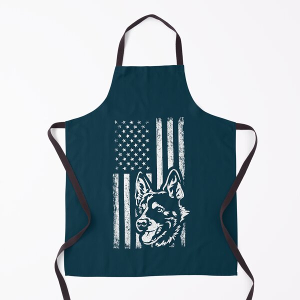 Item preview, Patriotic American Flag Queensland Blue Heeler designed and sold by BullockColton.