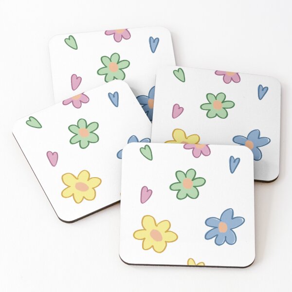 Item preview, Simple Floral Pattern + sticker sheet designed and sold by JadedLilacsArt.
