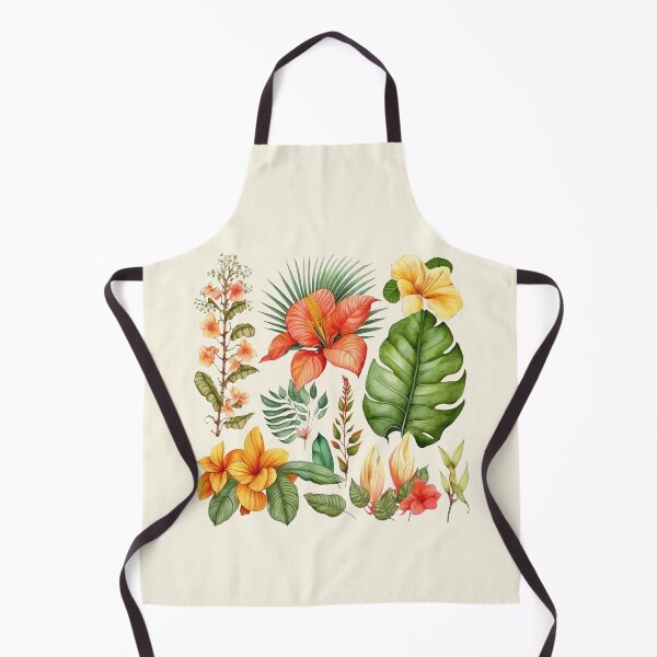 Item preview, Tropical Plants Flowers and Leaves designed and sold by iCherryRed.