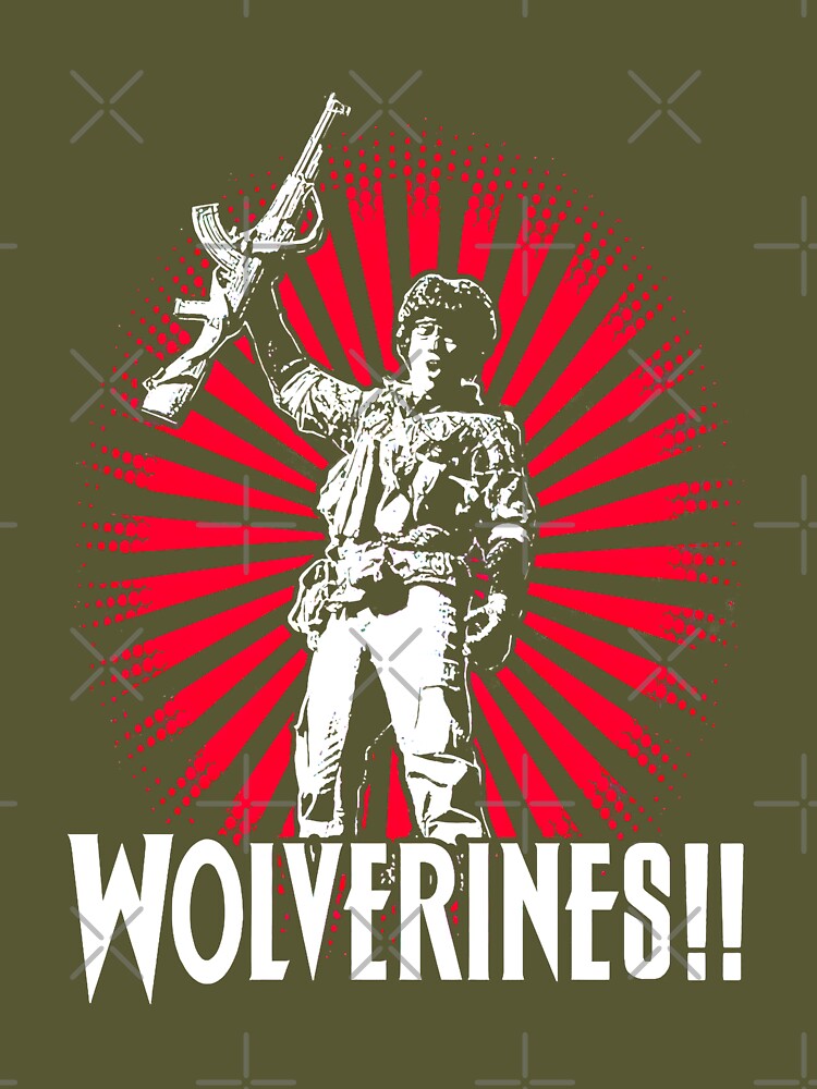 Wolverines - Red Dawn – Quick Draw Shirts