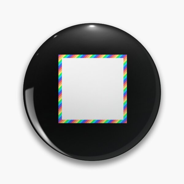 Item preview, Oblique Rainbow Square Border Frame Colorful Lines, Pride LGBTQIA+ Simple Graphic Illustration designed and sold by DotLinePlane.