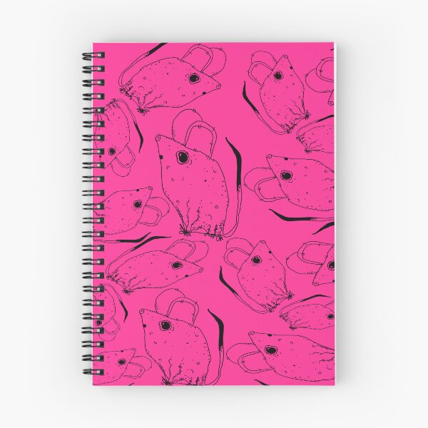 Item preview, TINY BUT MIGHTY BLACK x PINK RODENT MOUSE  designed and sold by GIVENGRACE.ART.