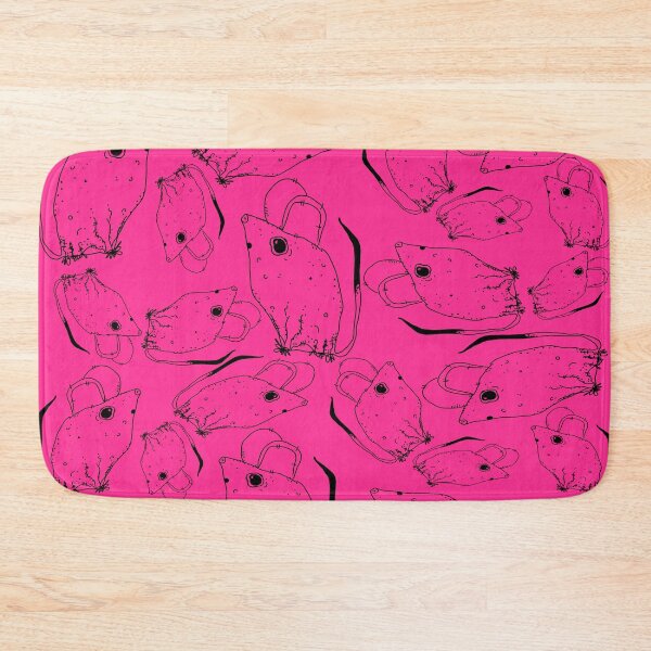 Item preview, TINY BUT MIGHTY BLACK x PINK RODENT MOUSE  designed and sold by GIVENGRACE.ART.