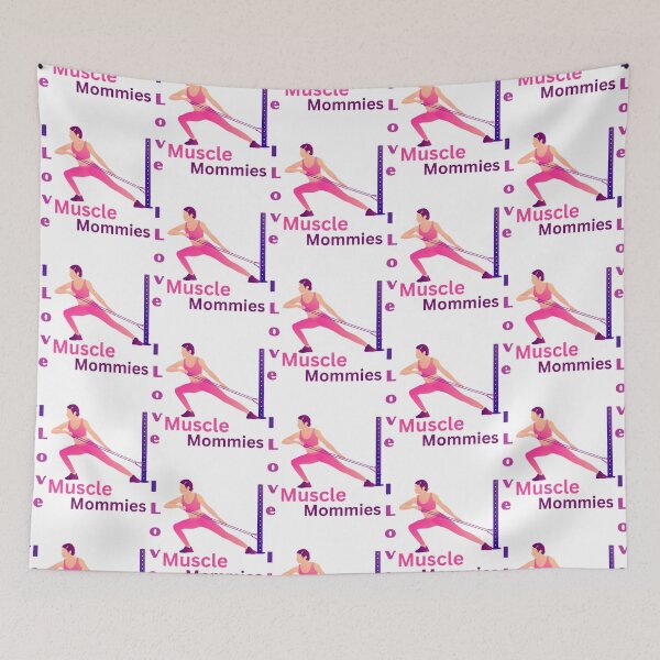 Item preview, I Love Muscle  Mommies                   designed and sold by DonnasynAriadne.