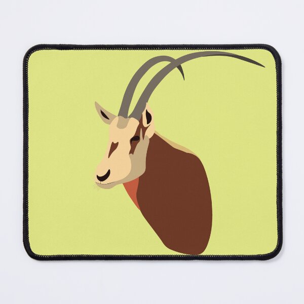 Item preview, Scimitar-Horned Oryx - Endangered Species designed and sold by DesignsbyJBird.