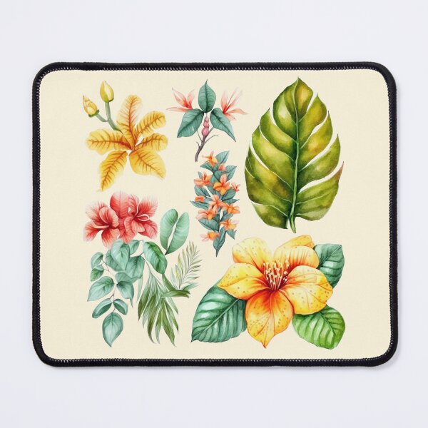 Item preview, Tropical Plants Flowers and Leaves s2 designed and sold by iCherryRed.