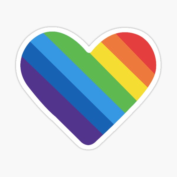 Item preview, LGBTIQA+ Heart designed and sold by pinkybeibi.