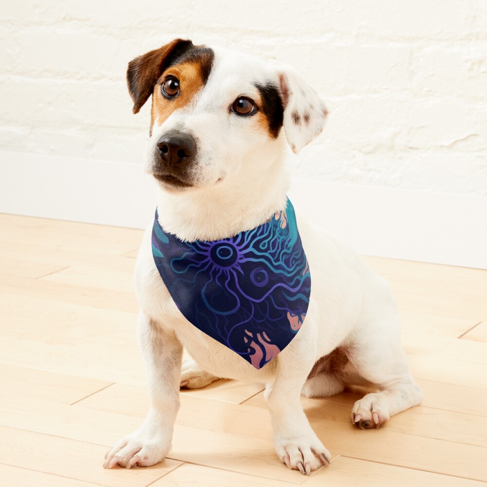 Pittsburgh Steelers Pet Reversible Paisley Bandana