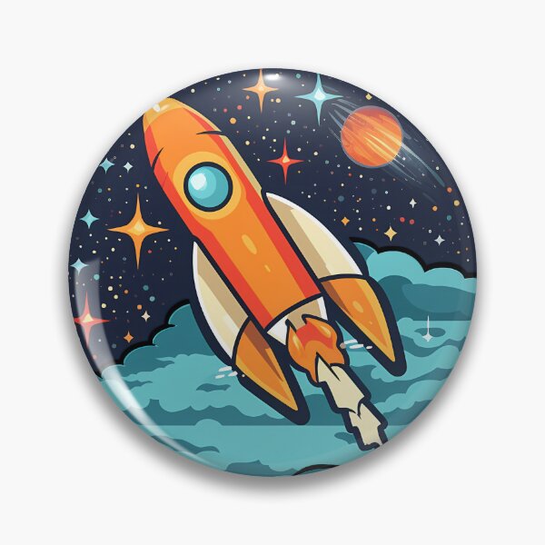 Item preview, Rocket Ship Emblem designed and sold by GalacticLabs.