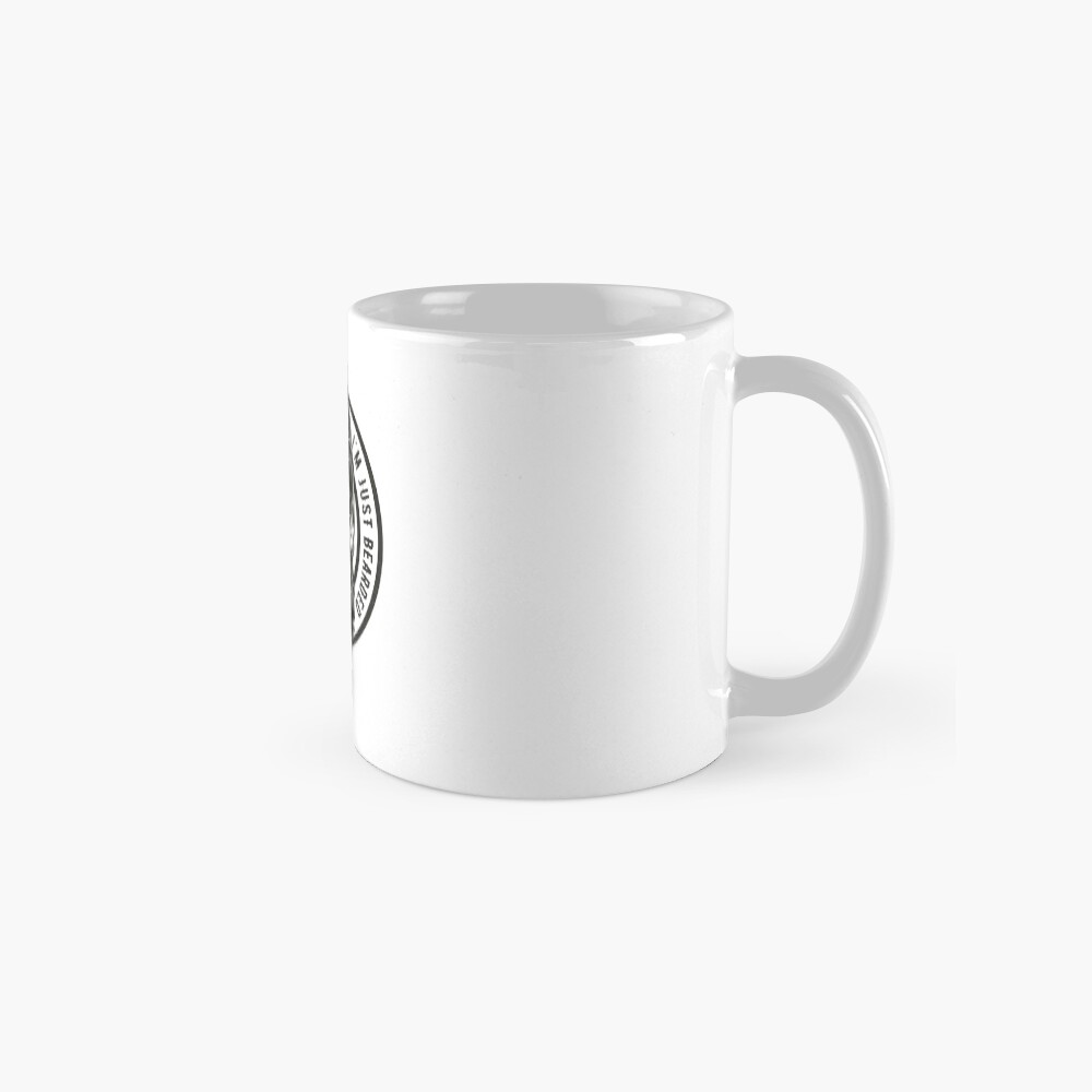 It's A Saddle. Retro Bearded Skull Coffee Mug It's More Than A Beard