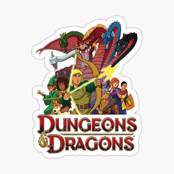 Item preview, Dungeons And Dragons Cartoon designed and sold by EleaseMaltais.