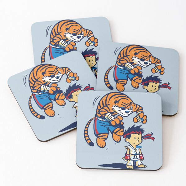 Item preview, calvin and hobbes fighter designed and sold by IveryMisson.
