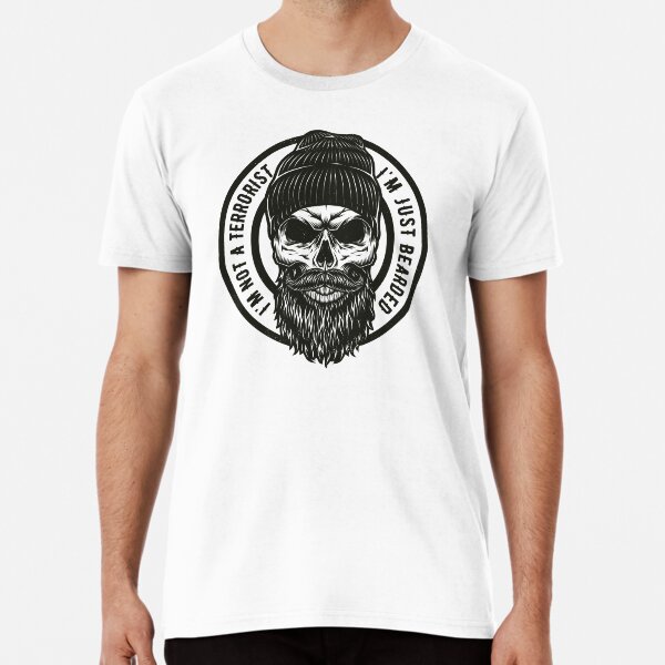 I'm not a Terrorist I'm just Bearded T-Shirt Premium T-Shirt